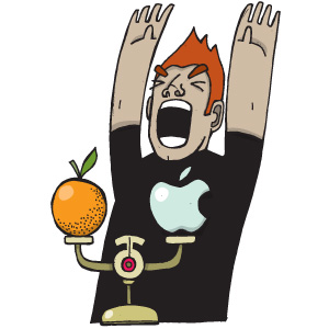 what’s online: the thin skin of apple fans